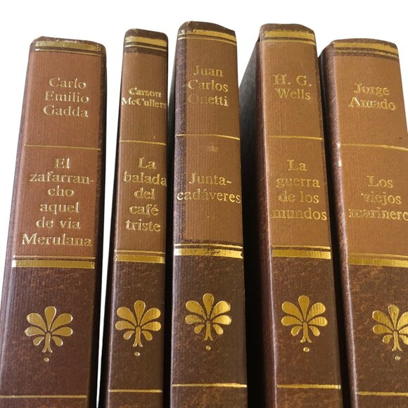 Vintage Spanish Edition Books OBRAS MAESTRAS del SIGLO 5 Classics Hardcover - Picture 7 of 16